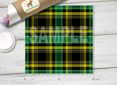 Retro tartan plaid      Patterned HTV 452